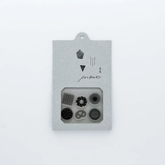 Pocket-Sized Clear Stamp Set - Cookies