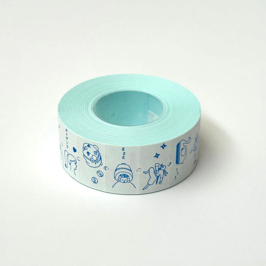 Label Sticker Roll: 水縞 (Mizushima) x Sublo: Japan Daily Life