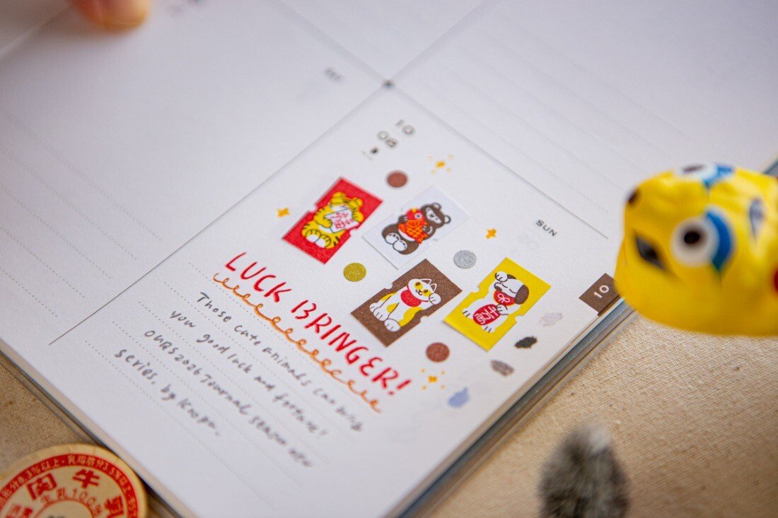 OURS Label Sticker: Little Lucky Friends