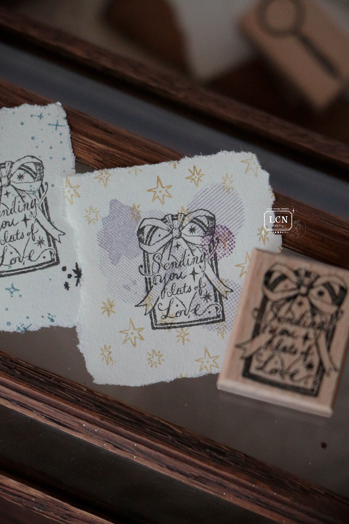 LCN Rubber Stamp: Love