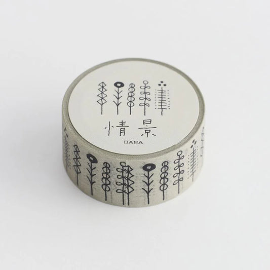 Masking Tape: Shunshun x 水縞 (Mizushima): 花-Hana (Flowers)