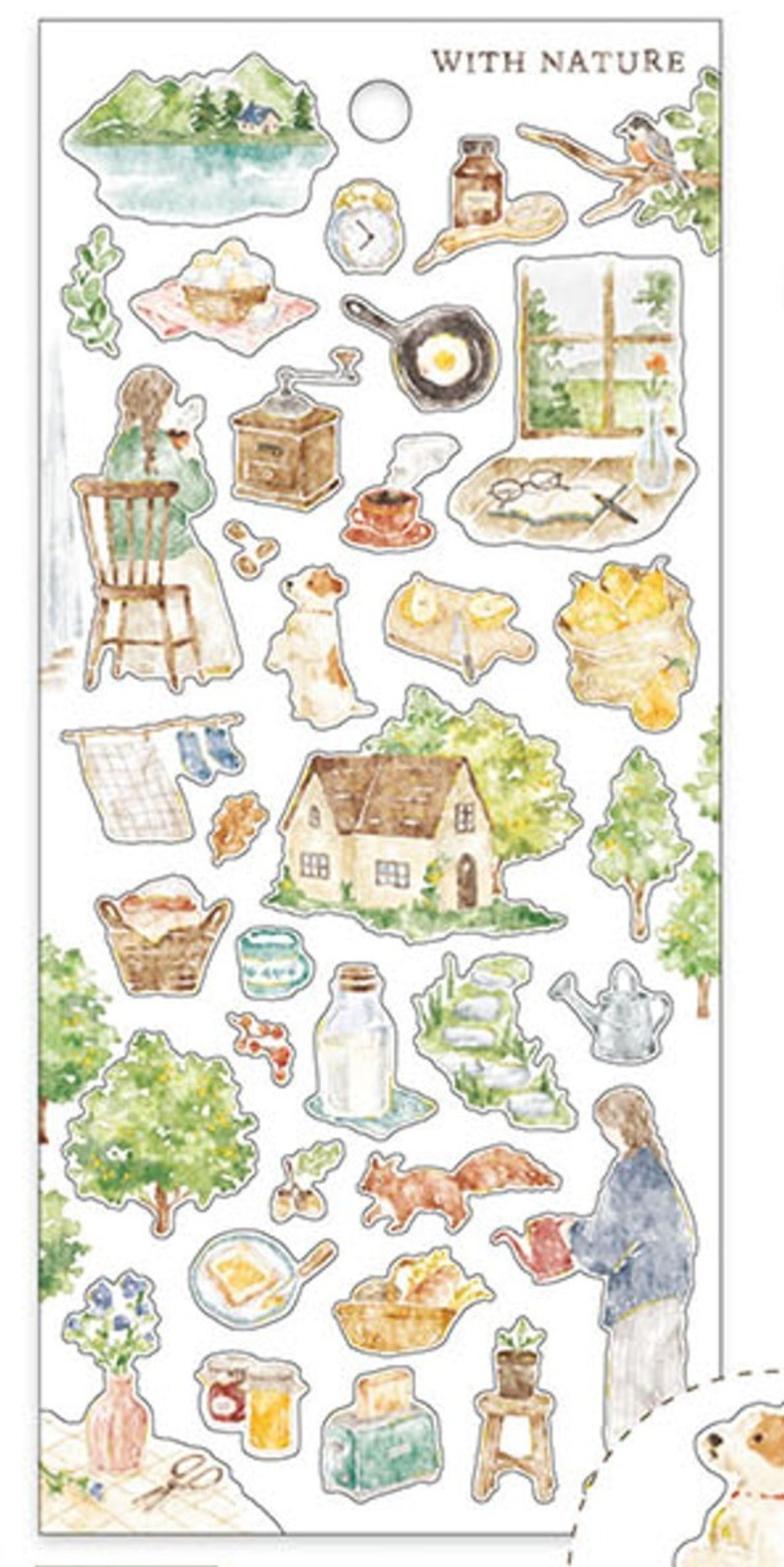 MindWave Stickers Sheet: With Nature Series