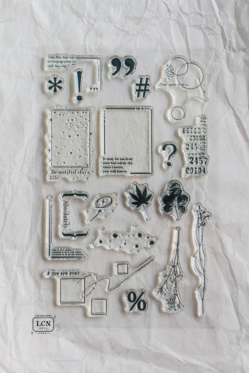 LCN clear stamps: Sentence vol.1