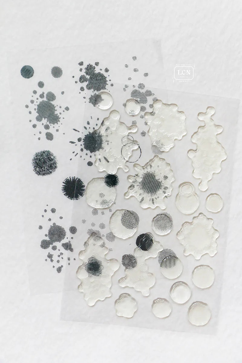LCN clear stamps: Splashes