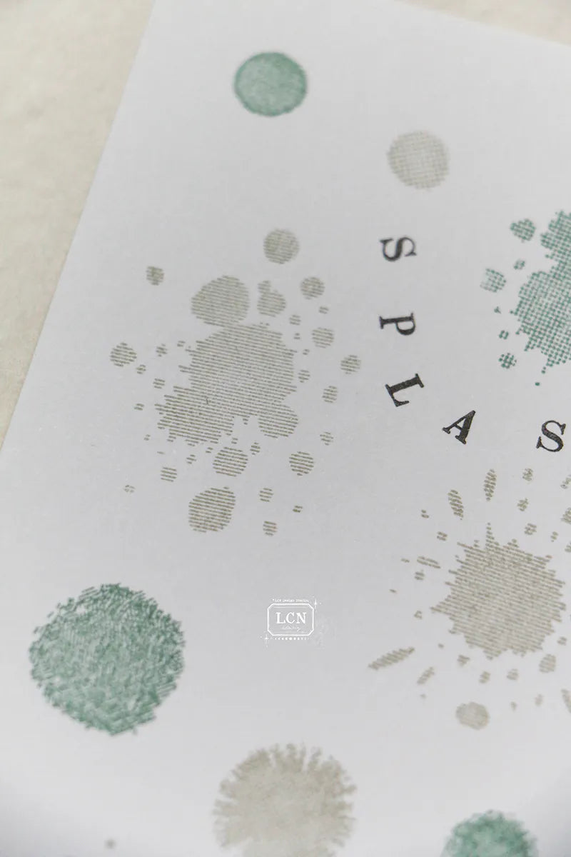 LCN clear stamps: Splashes
