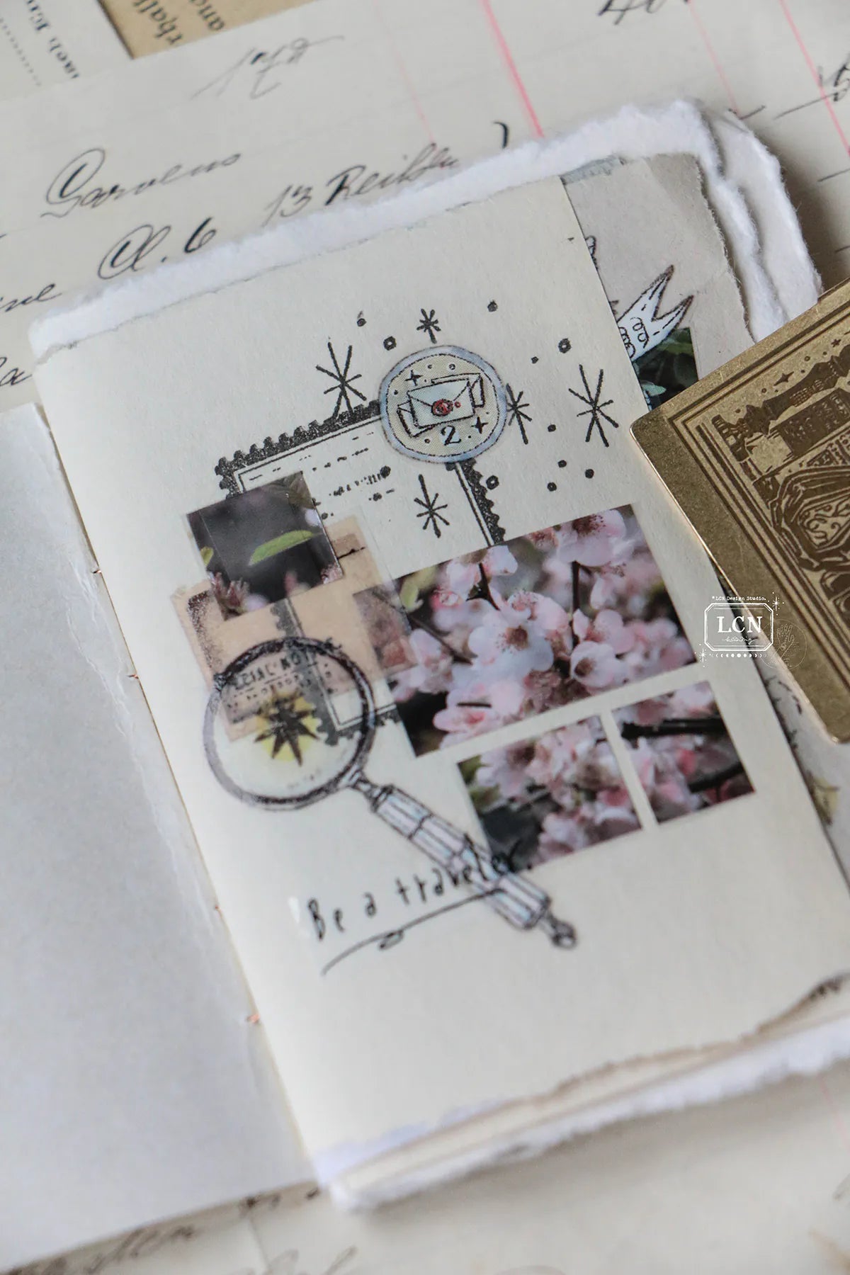 LCN rubber stamp: Hand Draw stars Set - L size (2 stamps)