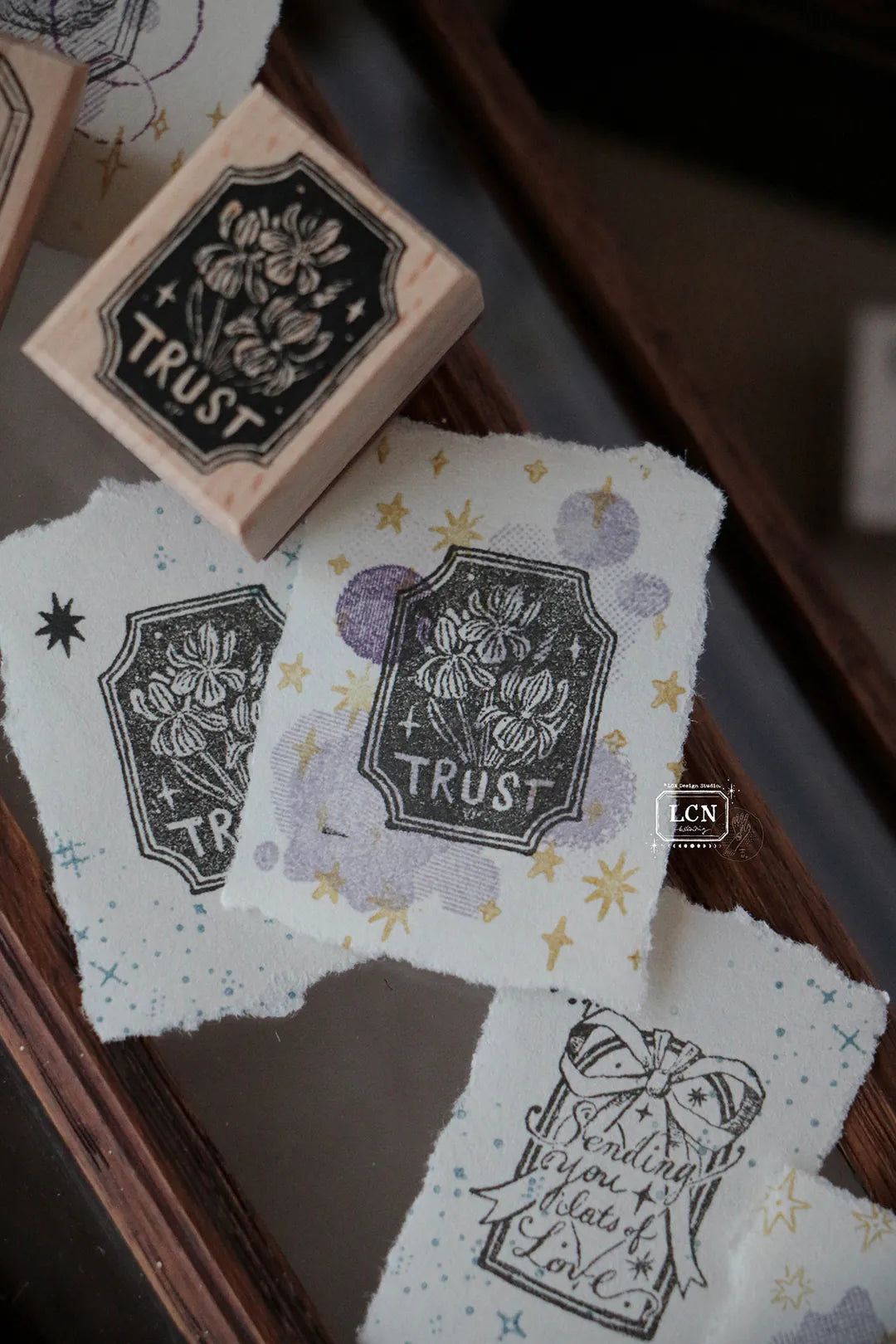 LCN Rubber Stamp: Trust