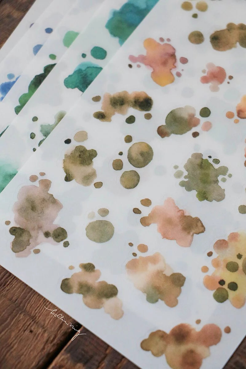 LCN print-on stickers: Color Lumps vol. 1