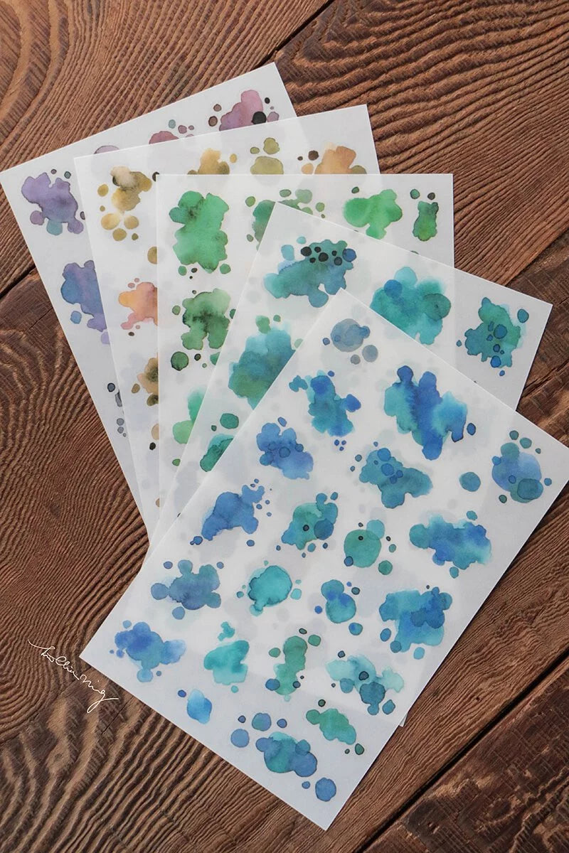 LCN print-on stickers: Color Lumps vol. 1