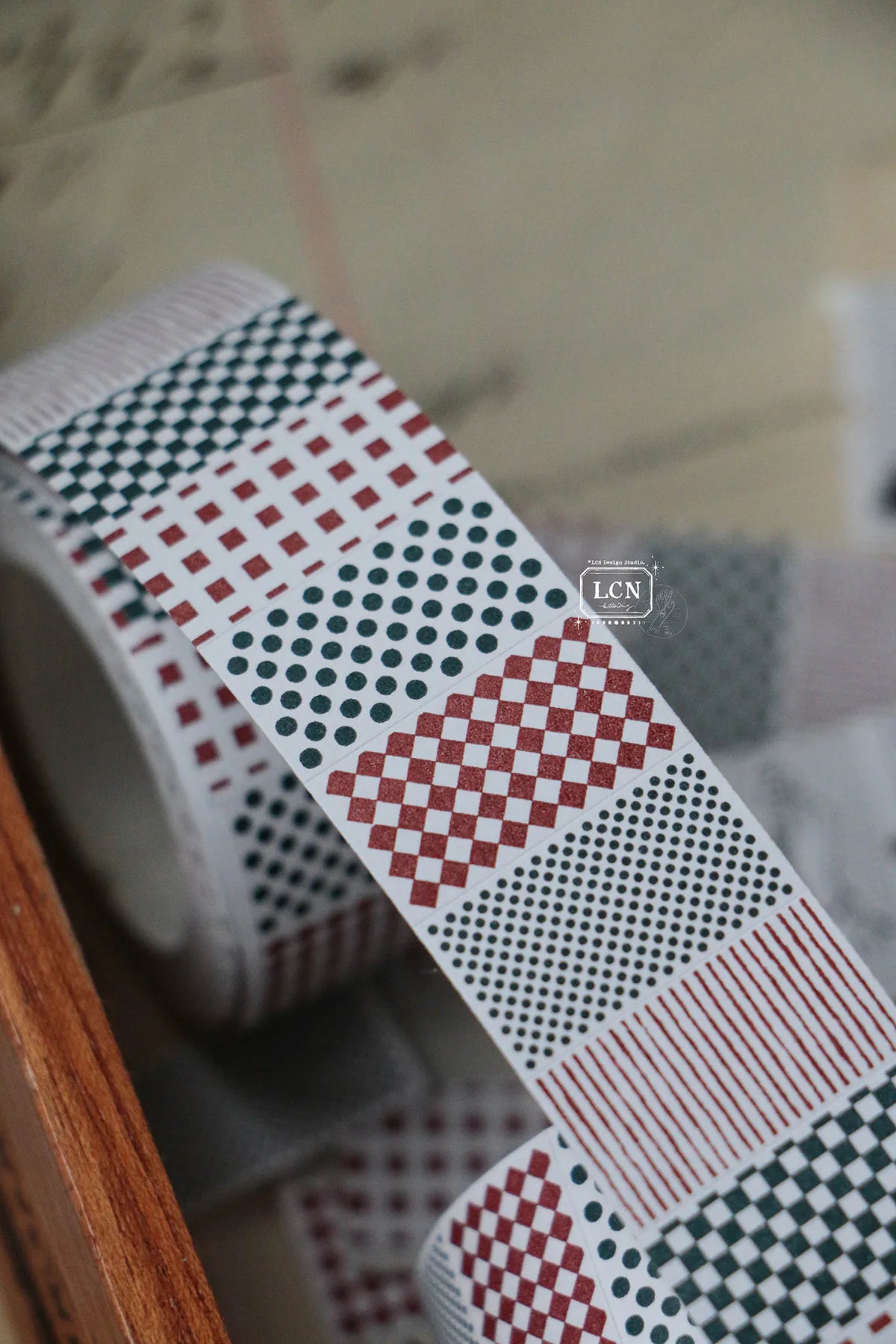 LCN Label Sticker Roll: Pattern