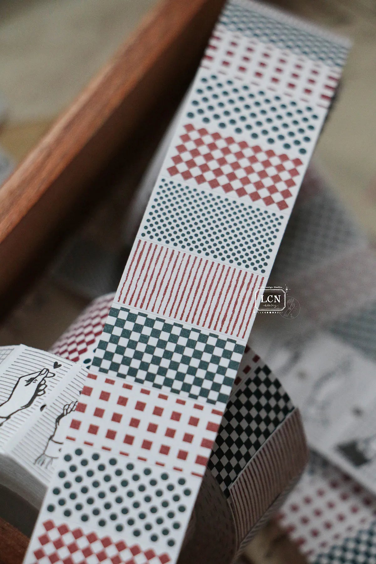 LCN Label Sticker Roll: Pattern