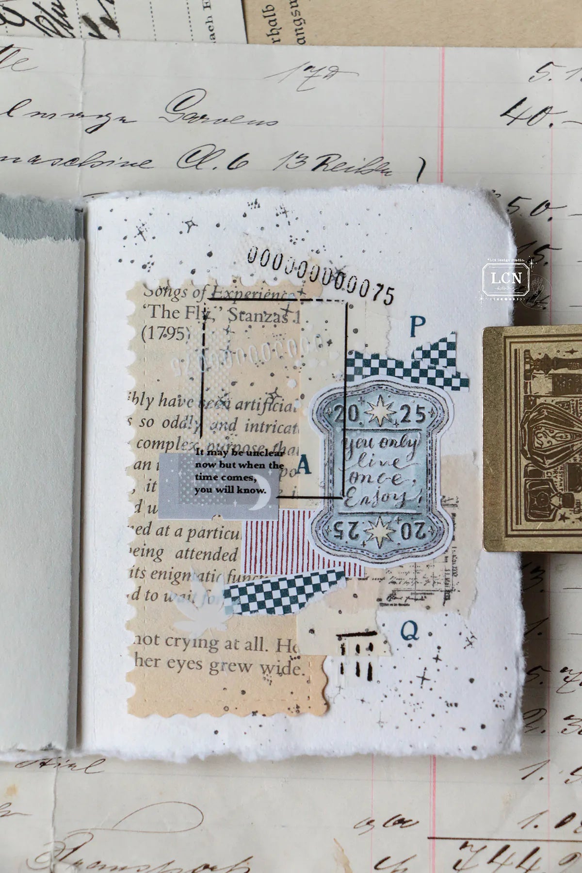 LCN Label Sticker Roll: Pattern