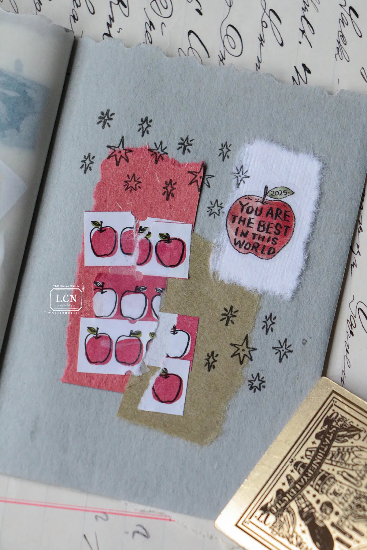 LCN Label Sticker Roll: Apple