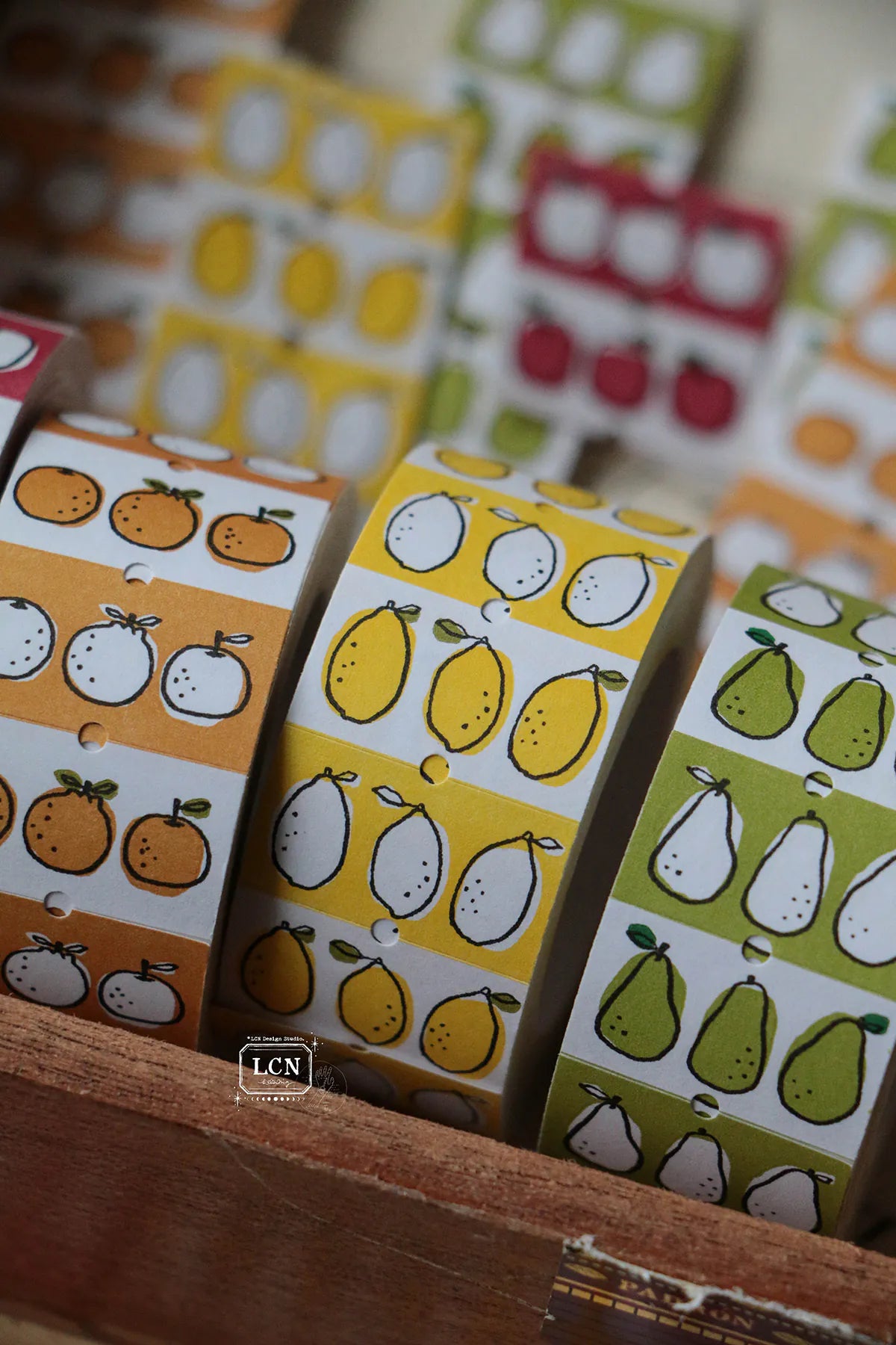 LCN Label Sticker Roll: Lemon