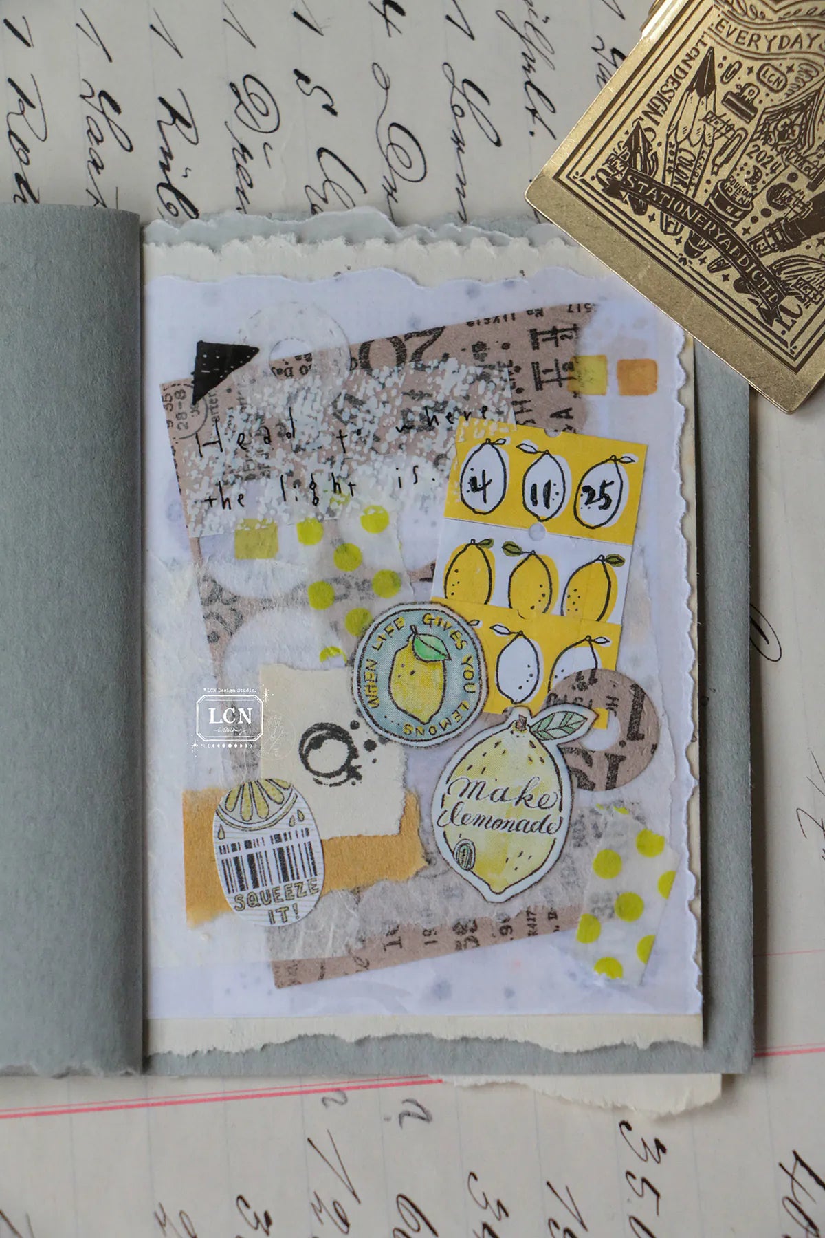 LCN Label Sticker Roll: Lemon