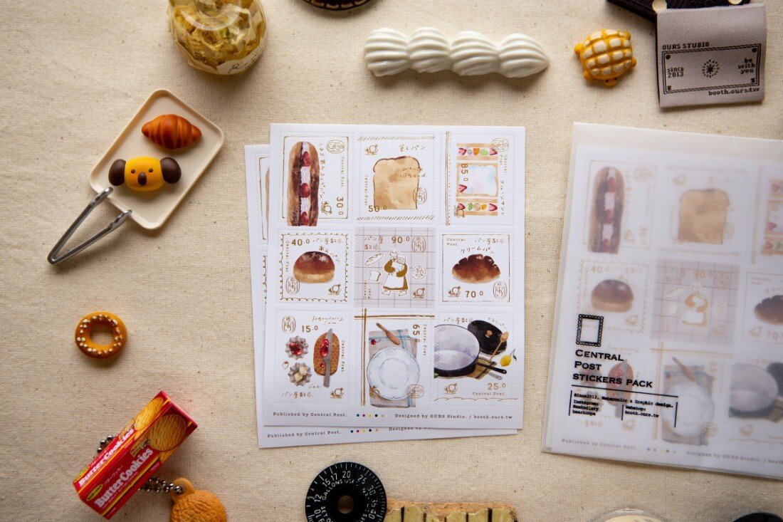 OURS sticker: Sweet Hours Stamp Sticker