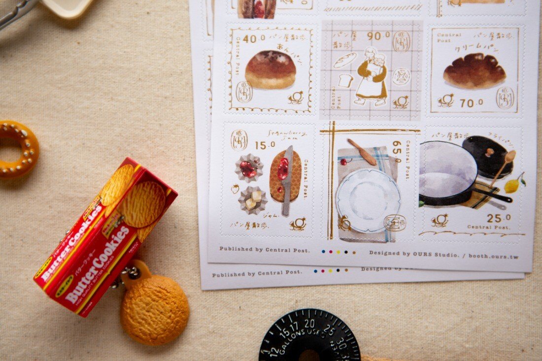OURS sticker: Sweet Hours Stamp Sticker