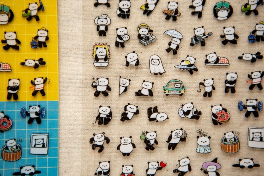 OURS sticker: PANDA! PANDA! Sticker