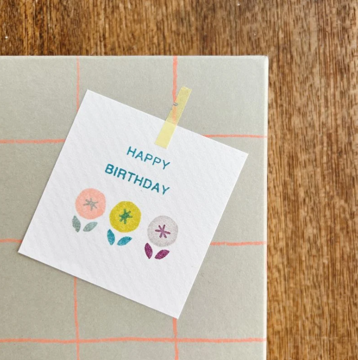 Pocket-Sized Clear Stamp Set - Flowers ver.2