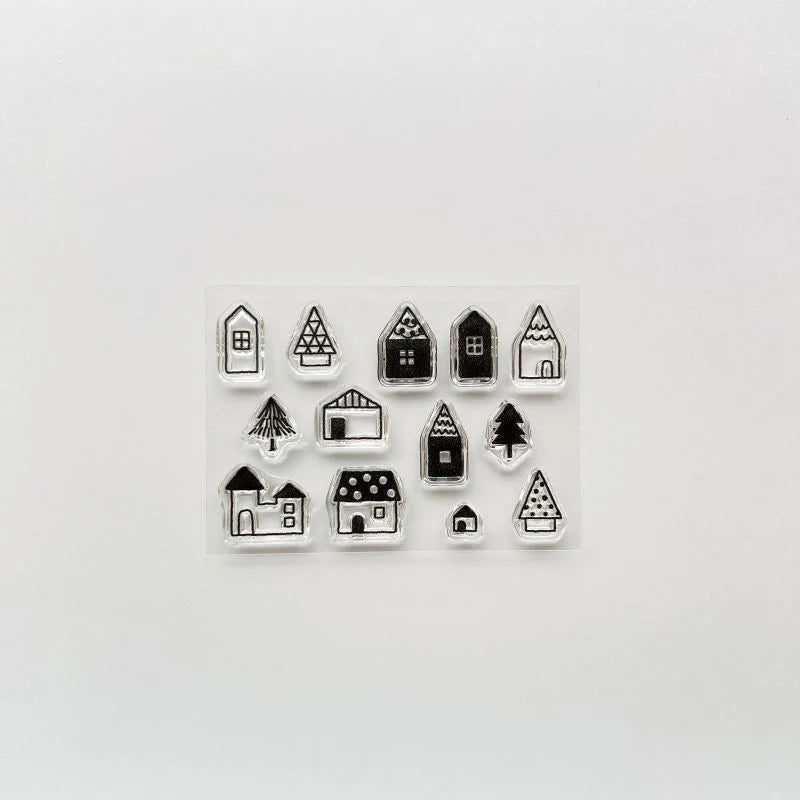 Pocket-Sized Clear Stamp Set - Home ver. 1