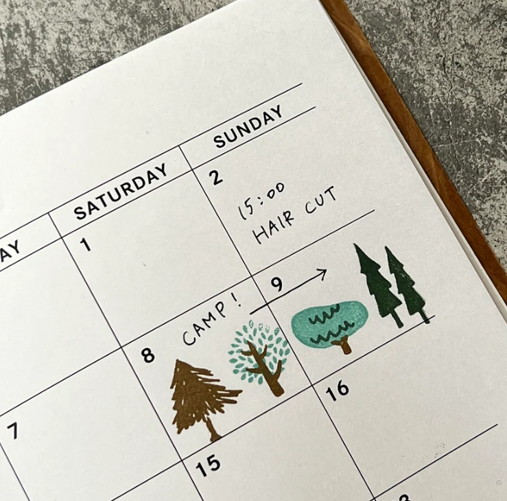 Pocket-Sized Clear Stamp Set - Woods ver.2