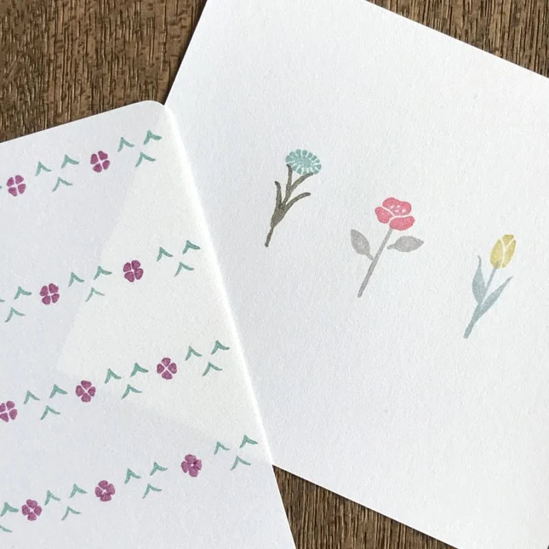 Pocket-Sized Clear Stamp Boxed Set - Wildflowers