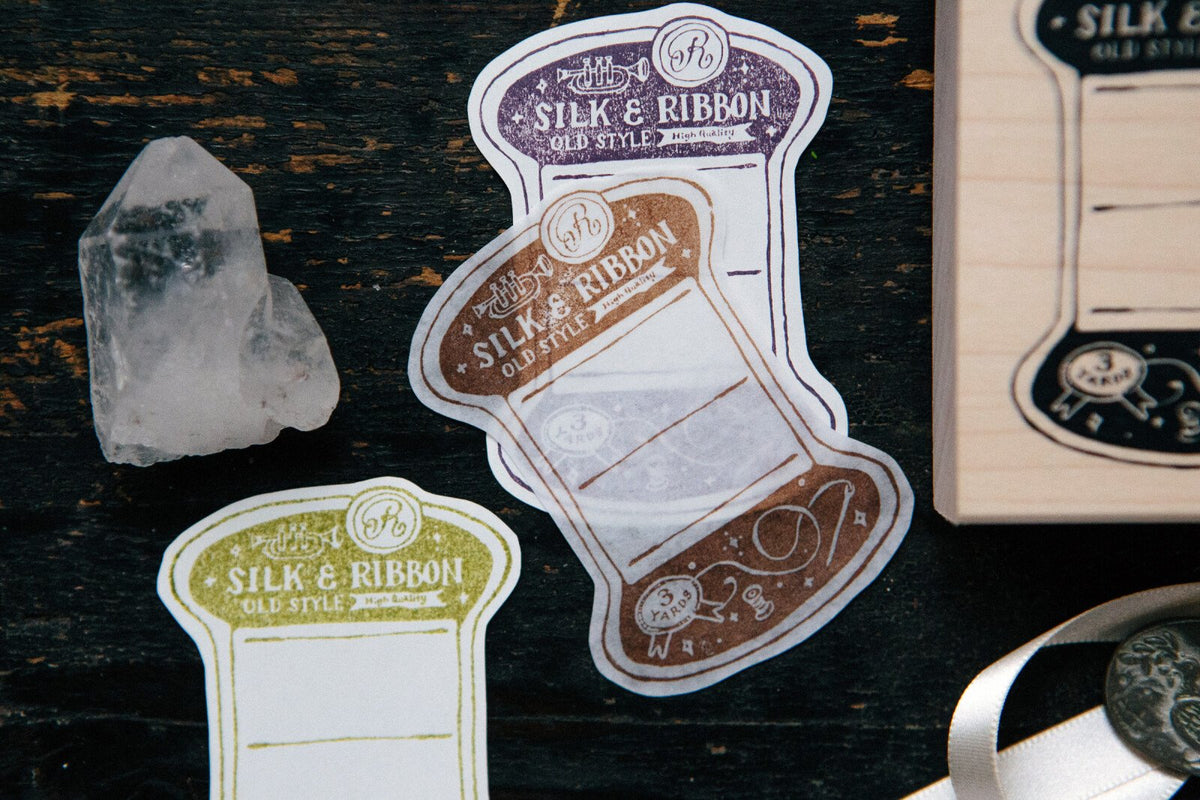 OURS Studio: Rubber Stamp - Thread Card Rubber Stamp
