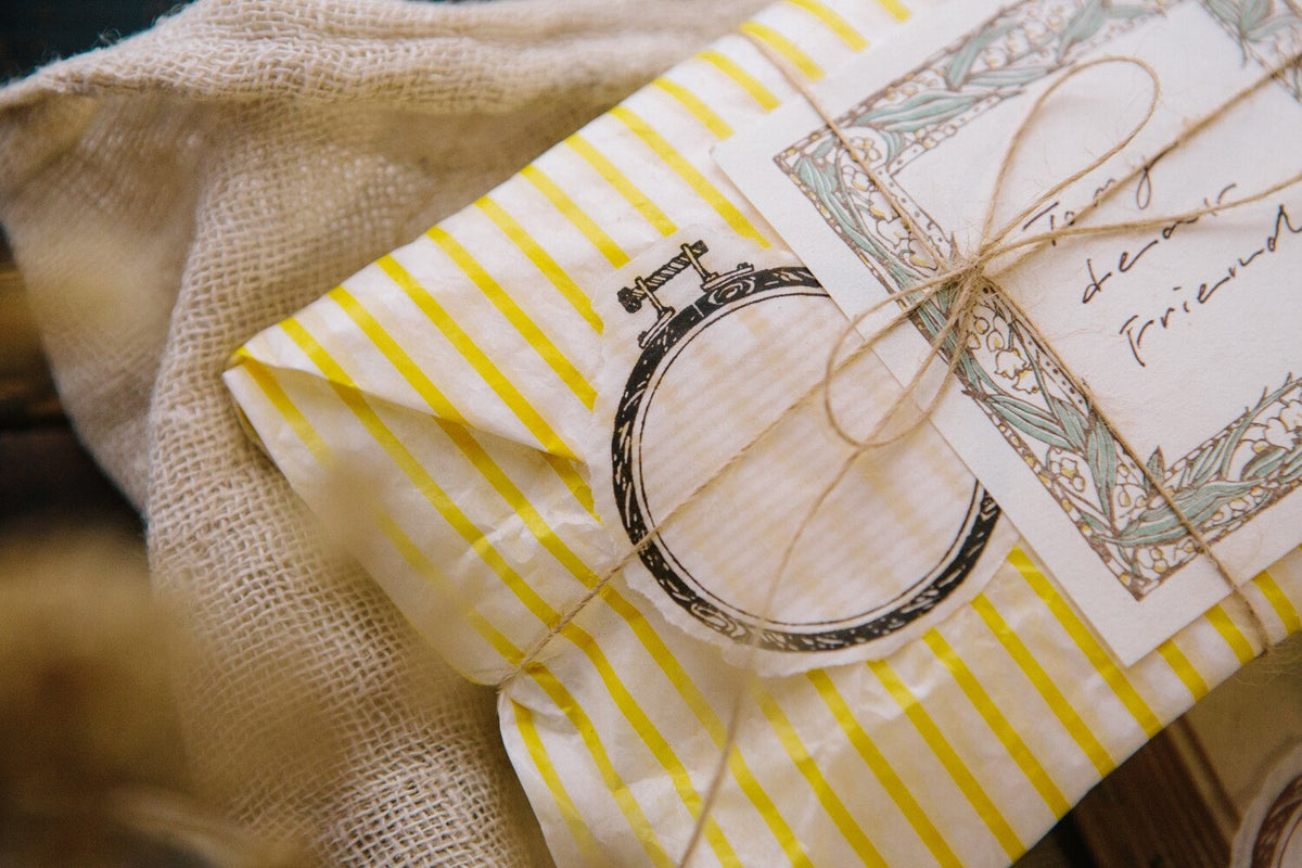 OURS Studio: Rubber Stamp - Circle Embroidery Hoop Rubber Stamp