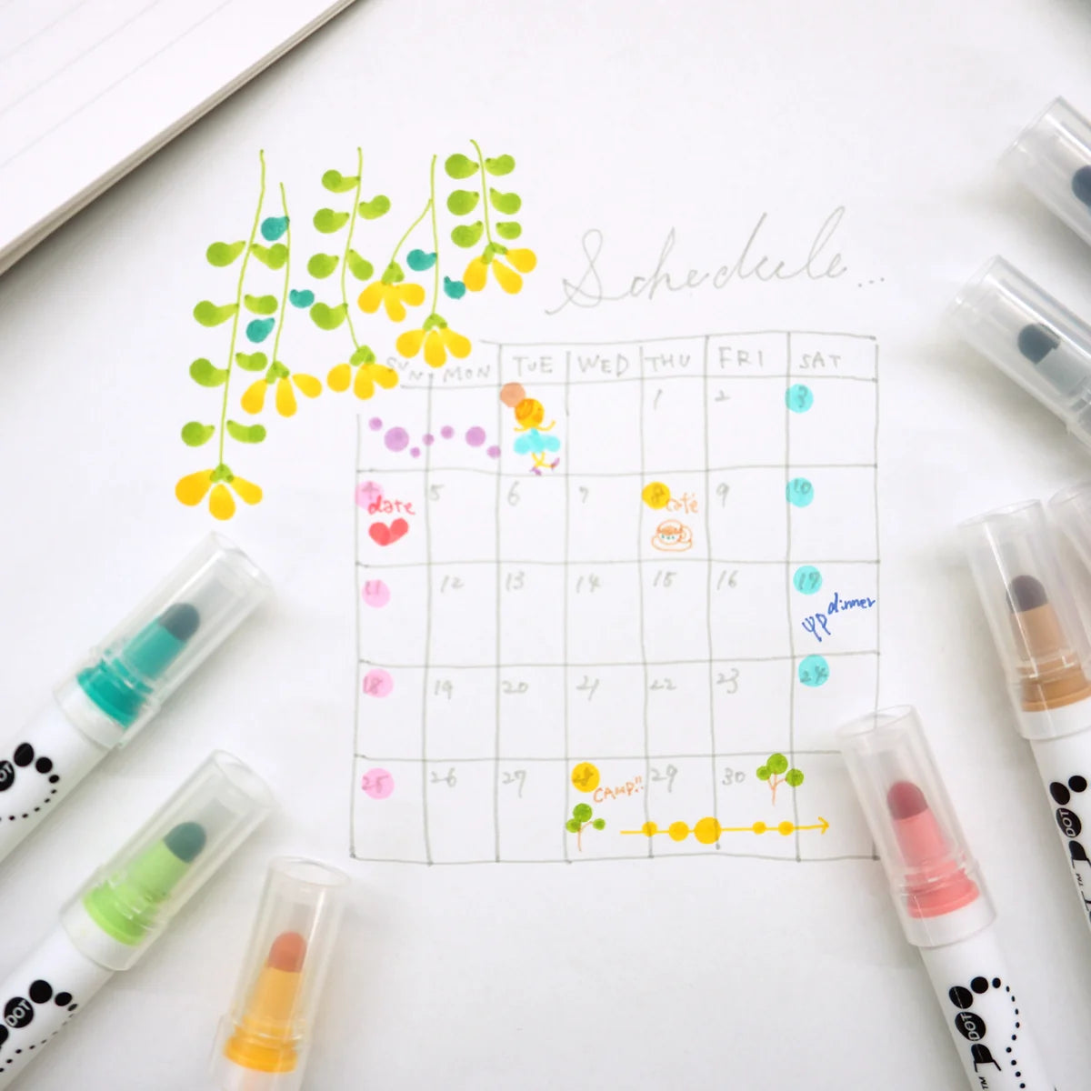 ZIG Clean Color Dot 12-Color Set