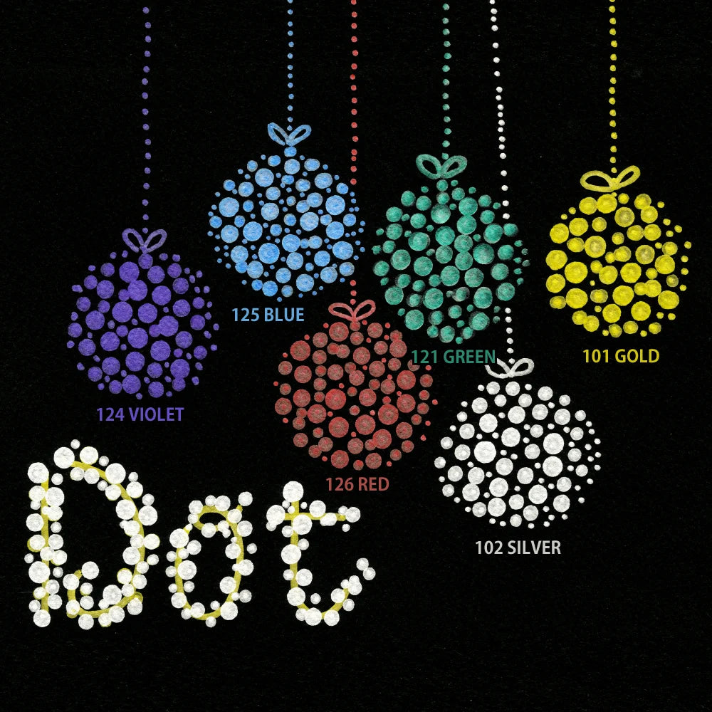 ZIG Clean Color Dot - Metallic Color Set