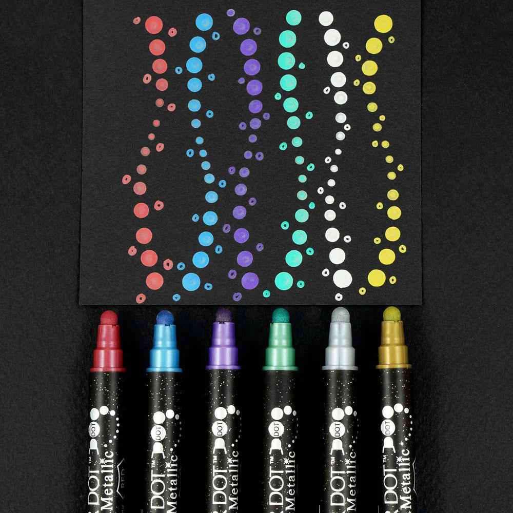 ZIG Clean Color Dot - Metallic Color Set