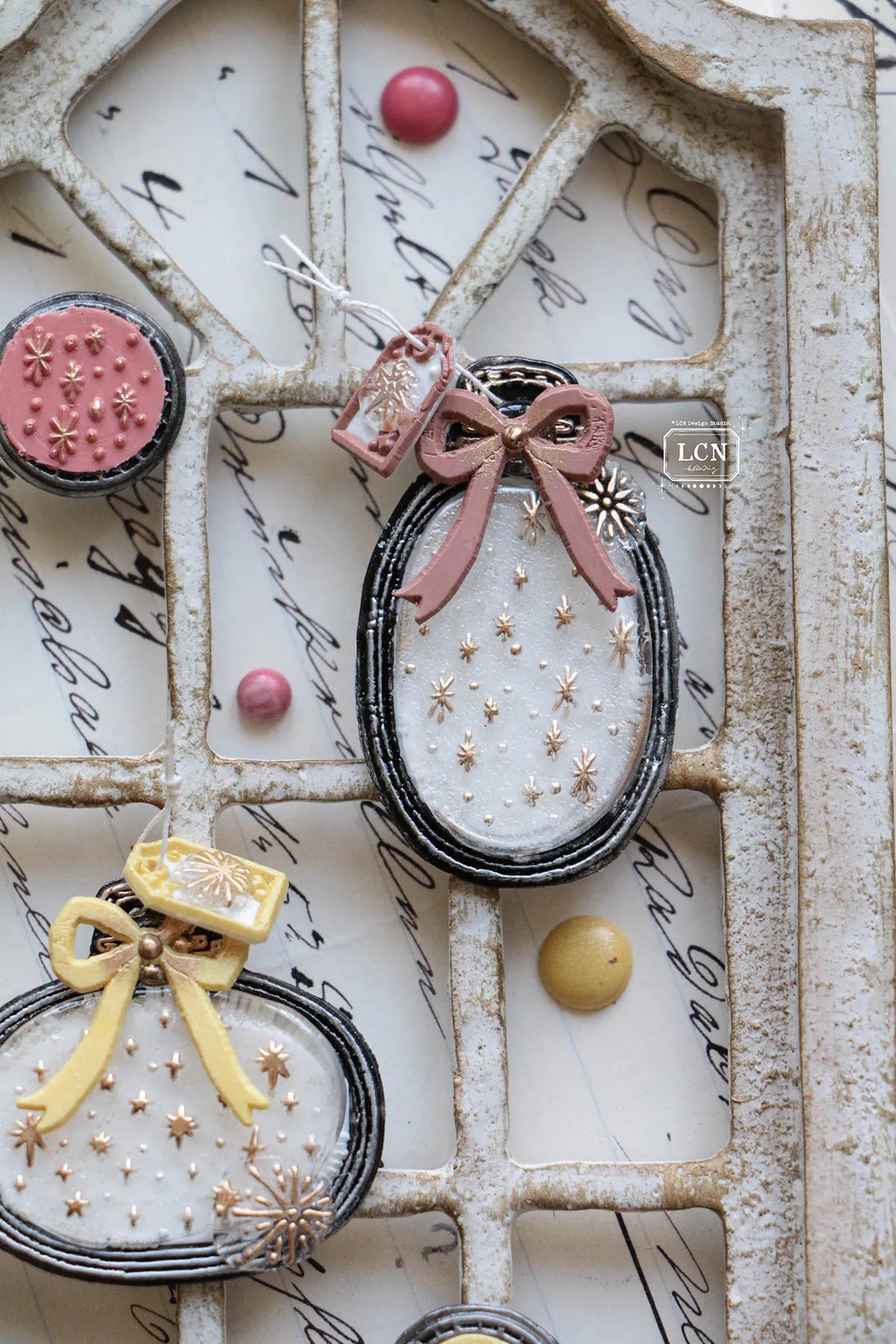LCN Wax Seal Stamp Set: Embroidery Hoop - V