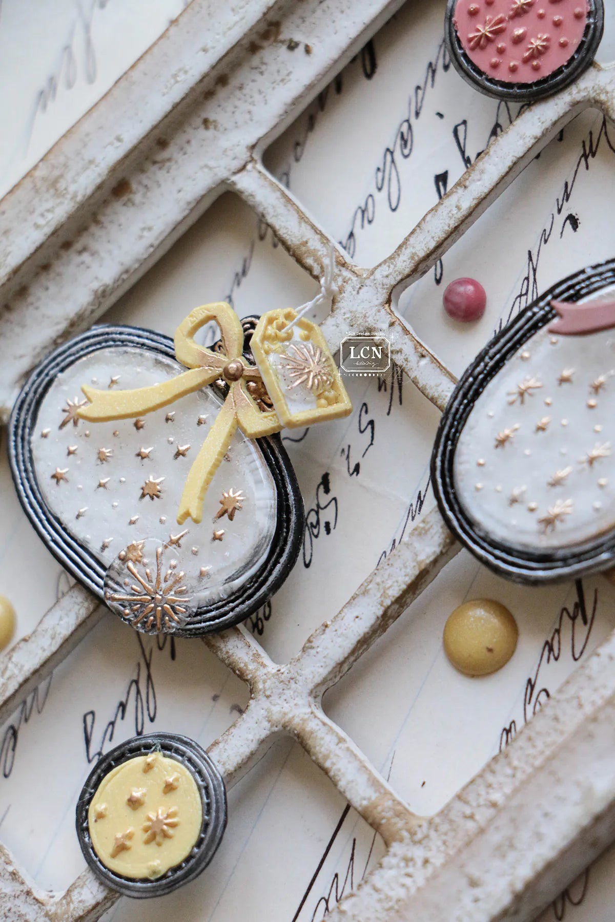 LCN Wax Seal Stamp Set: Embroidery Hoop - H