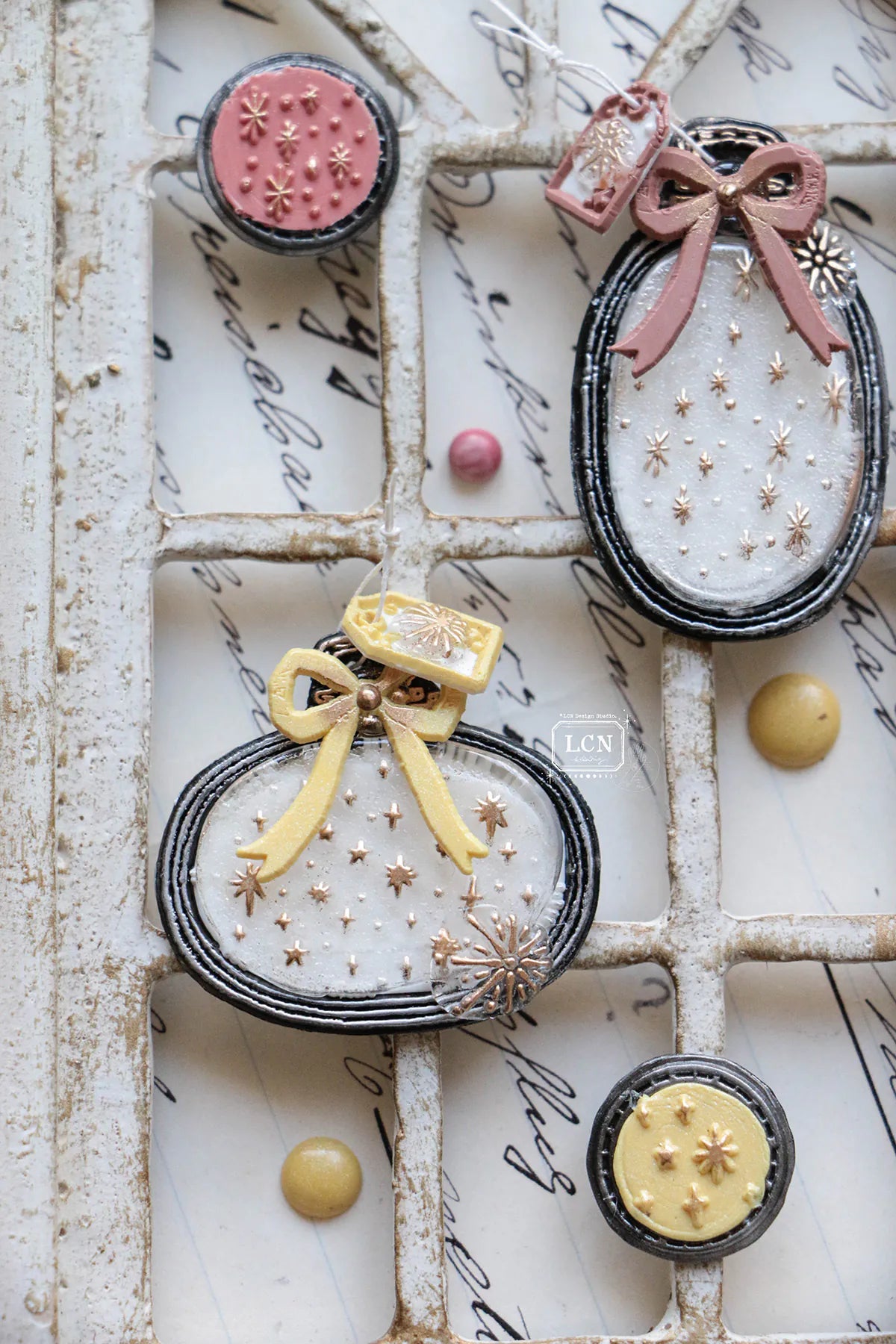 LCN Wax Seal Stamp Set: Embroidery Hoop - H