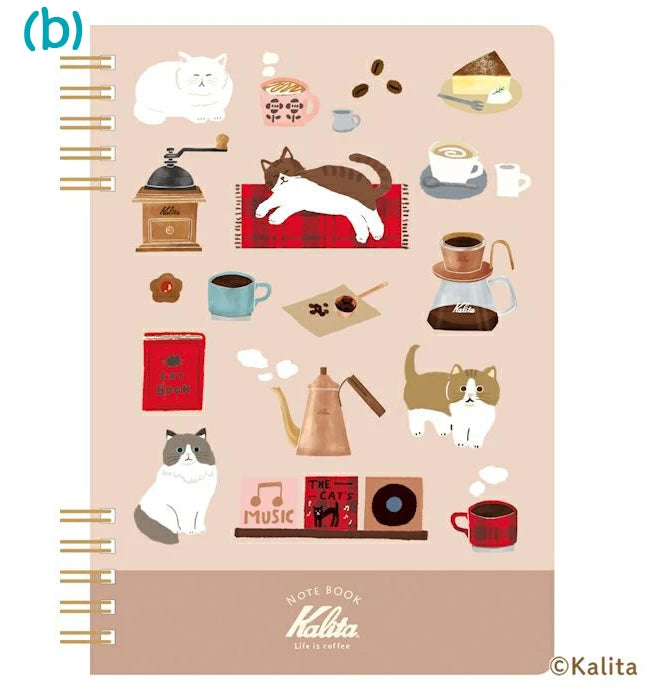 Furukawa Paper: Ring Notebook (B6) - Kalita: Life is Coffee Series