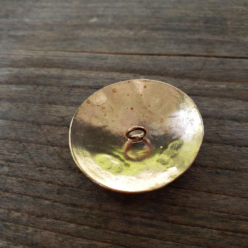 Brass Concho Shield