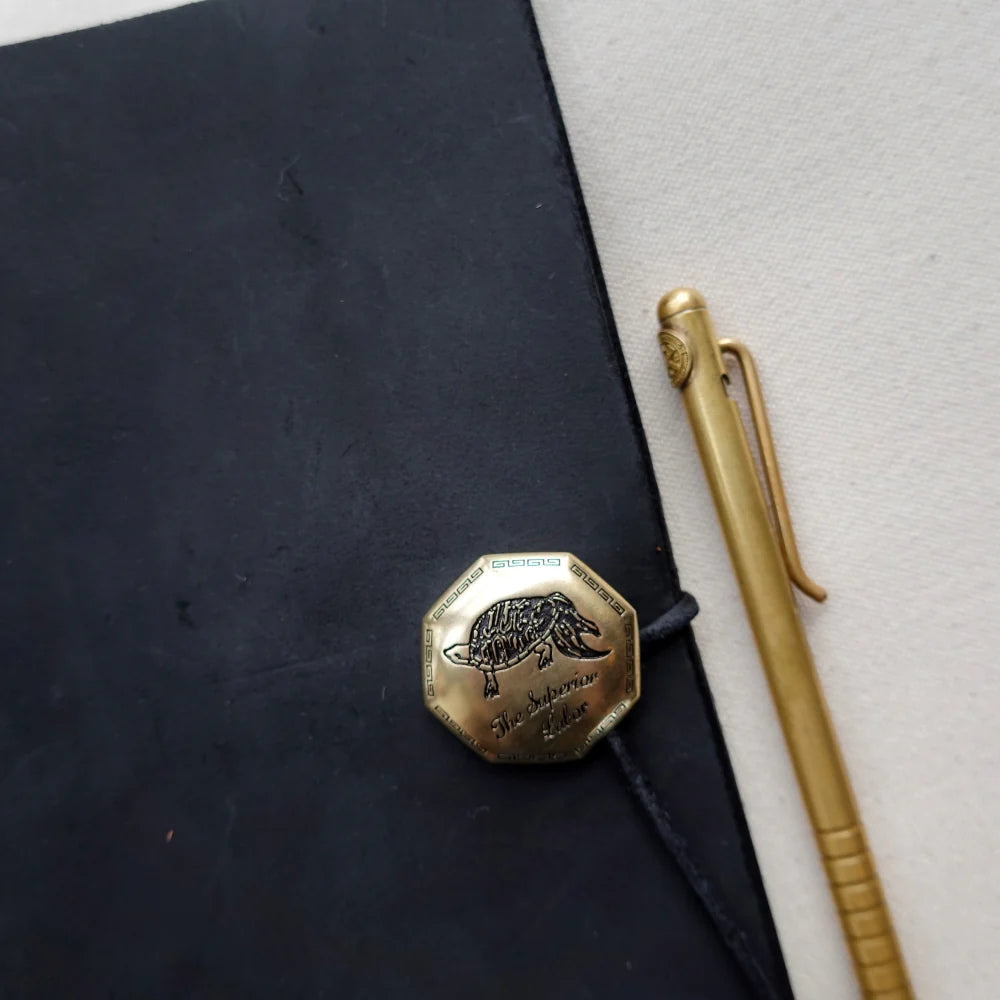 Brass Concho Turtle