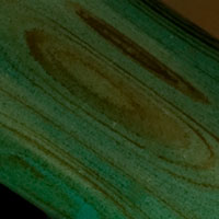 Eboya Fountain Pen - Ricchiku in Blue-Green