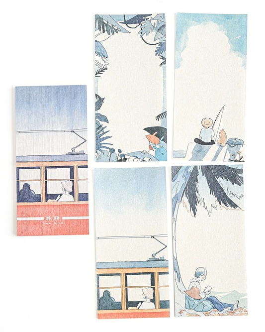 Cozyca products: Sayuri Fujimaki: Letter Pad - Tabiji (Journey)