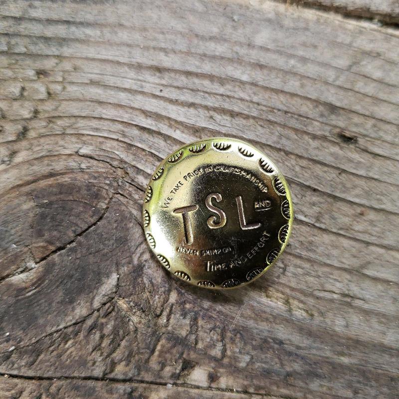 PRE-ORDER: TSL Brass Concho TSL Round