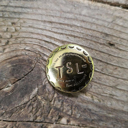 PRE-ORDER: TSL Brass Concho TSL Round