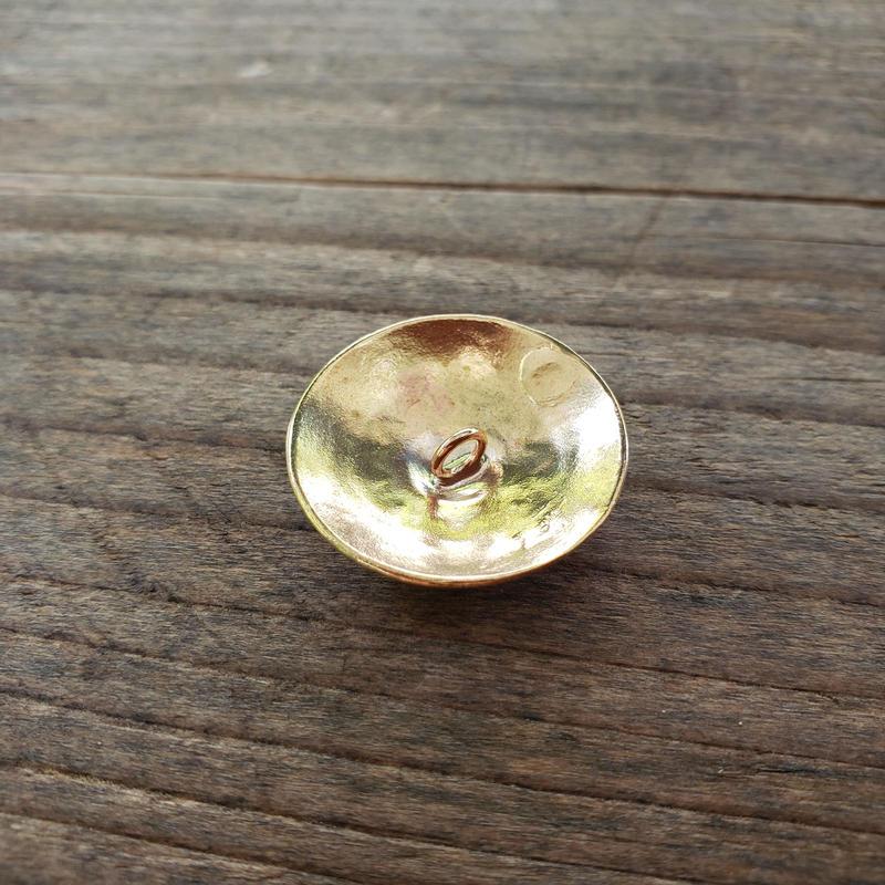Brass Concho Sun Round