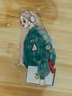 LA DOLCE VITA: Acrylic clip - Music