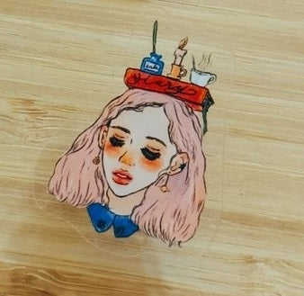 LA DOLCE VITA: Acrylic clip - Ten Years Anniversary