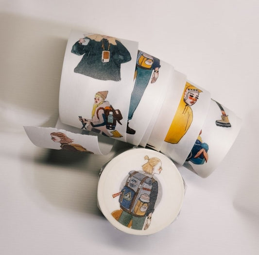 LA DOLCE VITA: Paper Tape (with release paper) - Bon voyage
