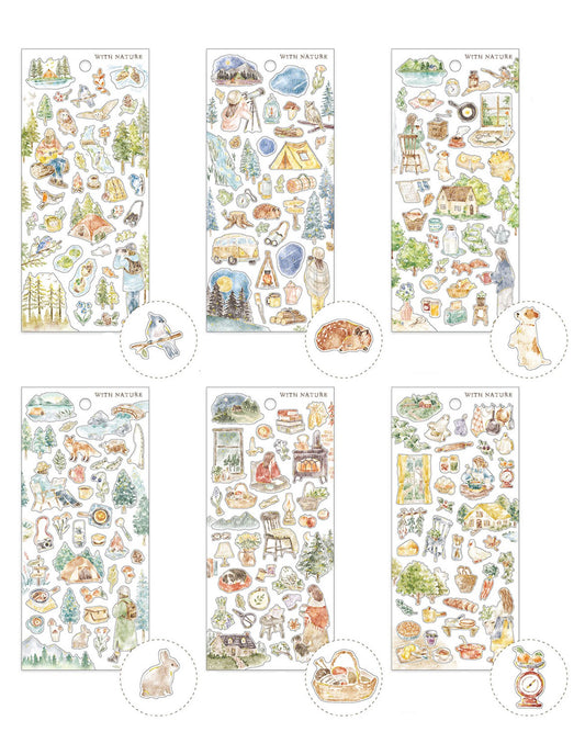 MindWave Stickers Sheet: With Nature Series