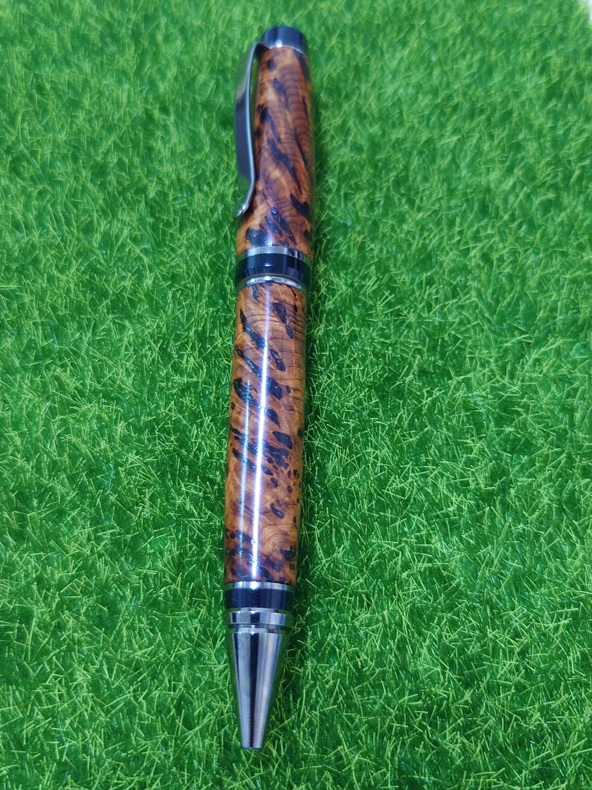 Yakusugi Wood - Ball Point Pen - Awakobu glass coating