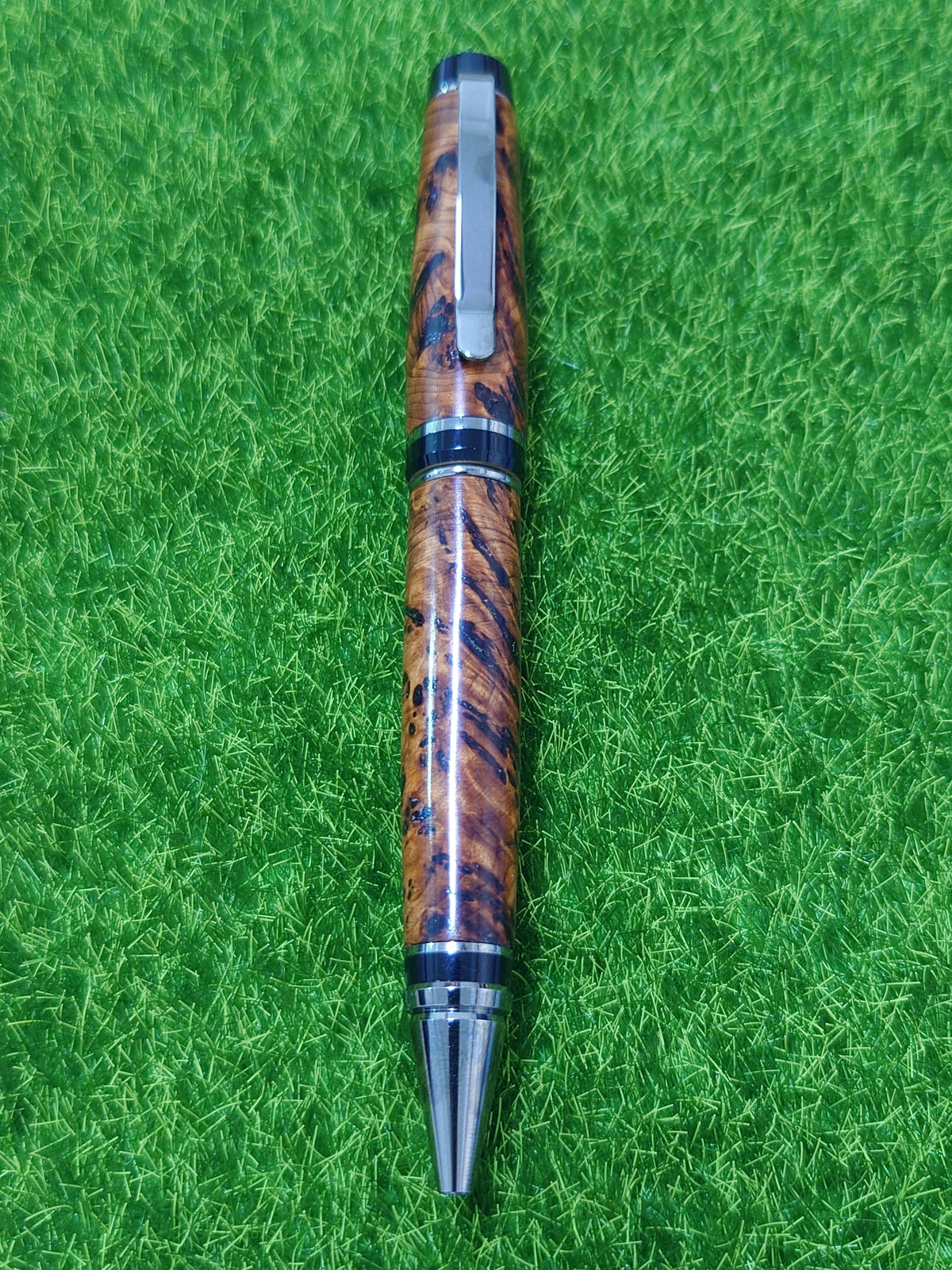 Yakusugi Wood - Ball Point Pen - Awakobu glass coating