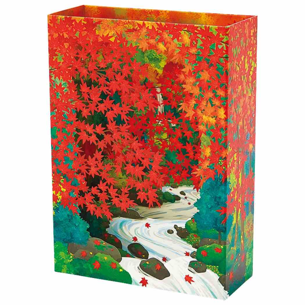 Sanrio Greeting Card: Maple Leaves along the River