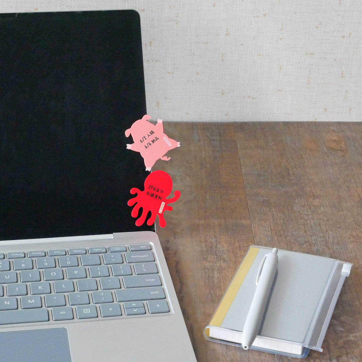 wemo PETTA: Animal Reusable Sticky Memo series